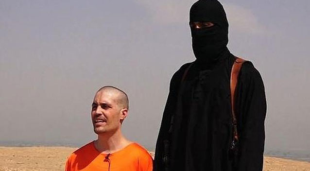 O «Τζιχαντιστής Τζον» πριν την εκτέλεση του Ντέιβιντ Φόλεϊ