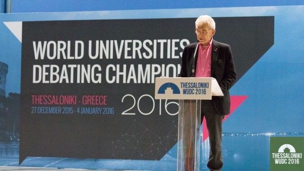 Ο Γιάννης Μπουτάρης απηύθυνε χαιρετισμό κατά την έναρξη του πρωταθλήματος 