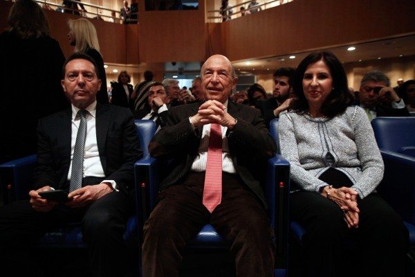 Εκδήλωση με θέμα: «Μύθοι και αλήθειες για το δημόσιο χρέος. Πριν και μετά το PSI / OSI» από τον Κύκλο Ιδεών για την Εθνική Ανασυγκρότηση, ekyklos.gr στο Αμφιθέατρο του Μεγάρου Καρατζά, της Εθνικής Τράπεζας της Ελλάδος, 12 Απριλίου 2016.