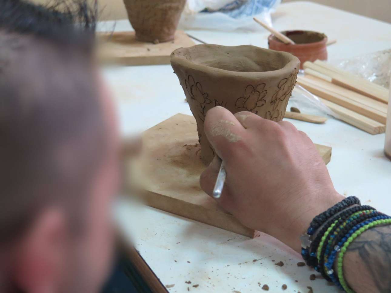 Ceramic Workshop Primary School at the Juvenile Detention Center of Avlonas (1)