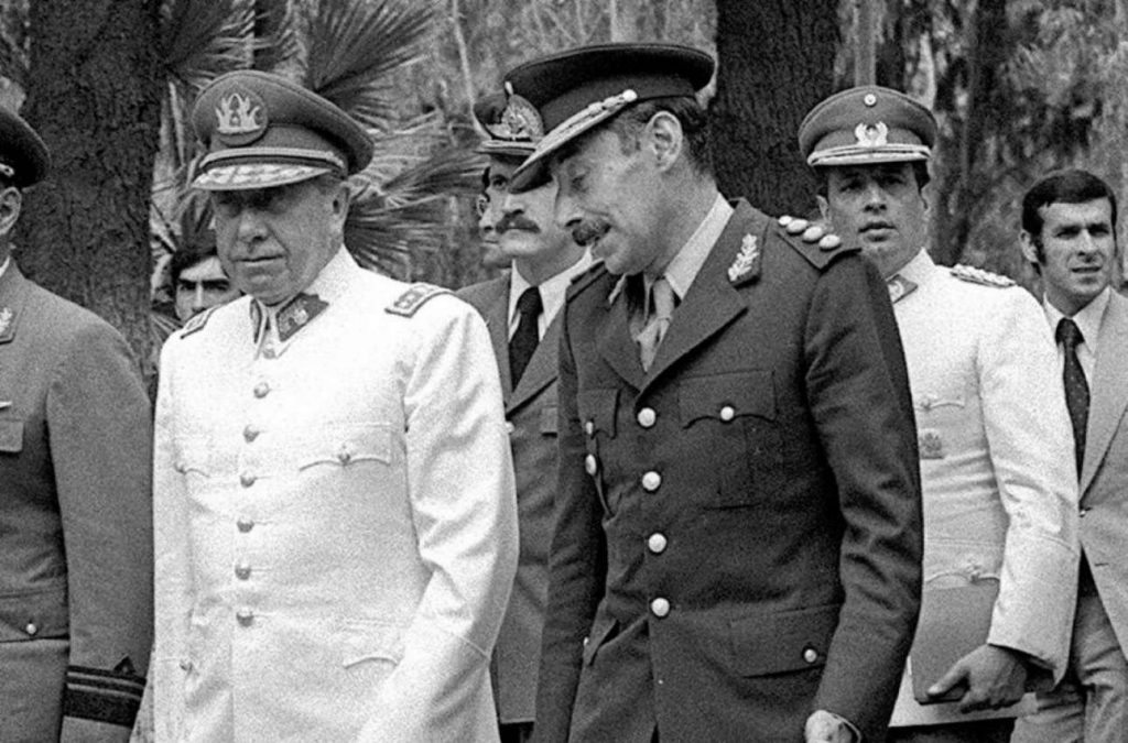 Augusto-Pinochet-Chile-y-Jorge-Videla-Argentina