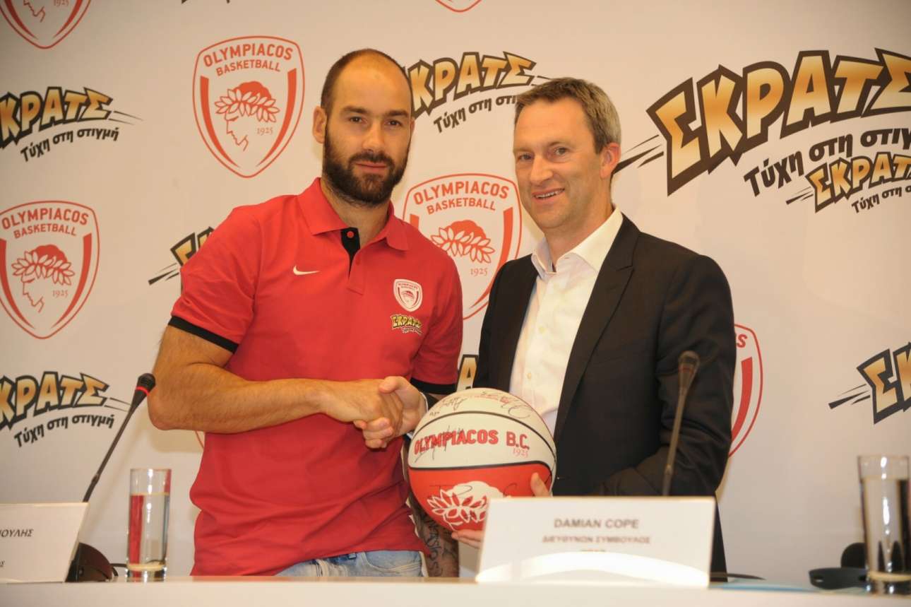 Βασίλης Σπανούλης Damian Cope