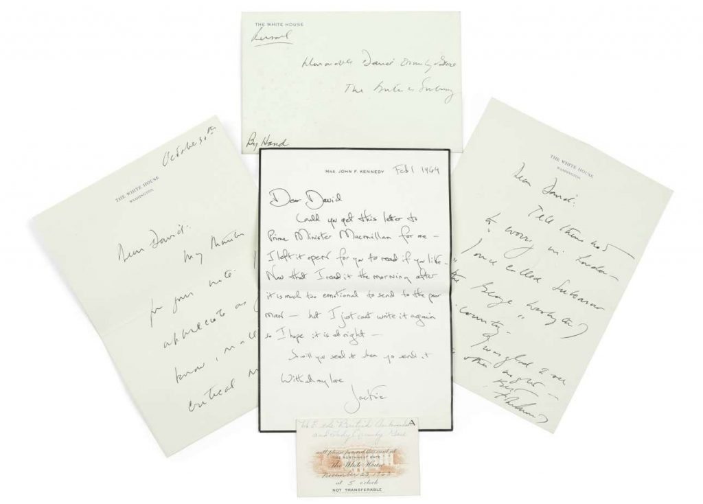 195 covering JKcovering note for Camelot letter