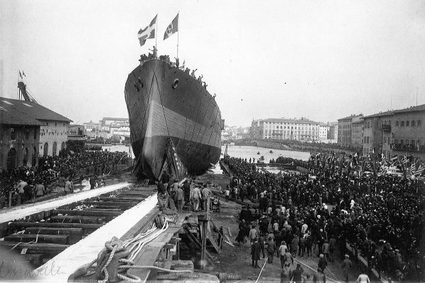 Λιβόρνο, 1911. Η Ελλάς παραλαμβάνει το «Αβέρωφ»