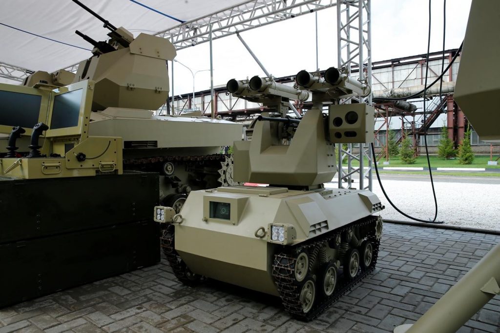 Ακόμη και τροχοφόρα οπλικά συστήματα τεχνητής νοημοσύνης θα έχει στην διάθεση του ο ρωσικός στρατός Kalashnikov Group) 