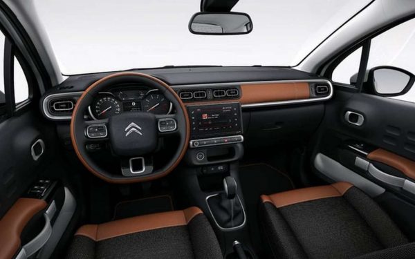 interior front Citroen C3 Aircross 2018_1