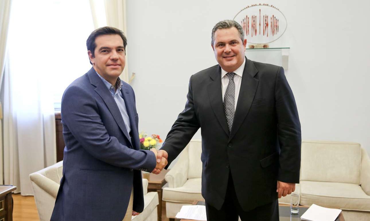 Η άνευ όρων υπεράσπιση του Καμμένου