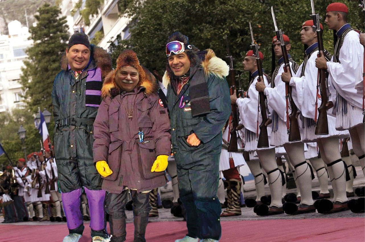 Κανάλια και κυβέρνηση υποδέχθηκαν το κρύο με τιμές αρχηγού κράτους