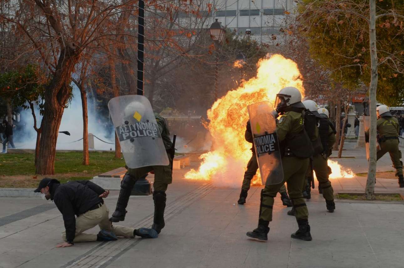 Eπεισόδια στο Σύνταγμα