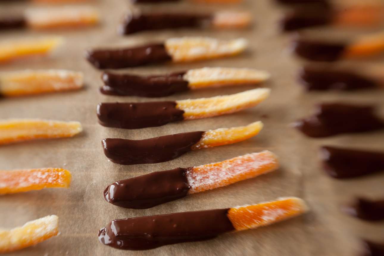 Orangettes: γλύκισμα από φλούδες