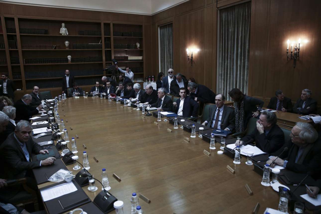 Εφ’ όλης της ύλης ομιλία Τσίπρα στο Υπουργικό