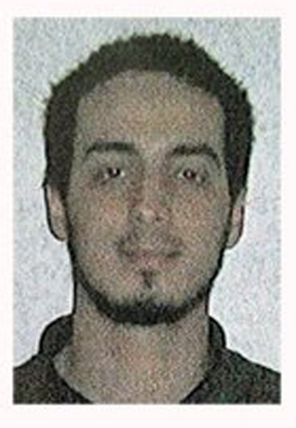 A man, who police said is named Najim Laachraoui is seen in this undated photo issued by the Belgian Federal police on their Twitter site, on suspicion of involvement in the Brussels airport attack, on March 23, 2016. REUTERS/Belgian Federal Police/Handout via Reuters      TPX IMAGES OF THE DAY       ATTENTION EDITORS - THIS IMAGE HAS BEEN SUPPLIED BY A THIRD PARTY. REUTERS IS UNABLE TO INDEPENDENTLY VERIFY THE AUTHENTICITY, CONTENT, LOCATION OR DATE OF THIS IMAGE. FOR EDITORIAL USE ONLY. NOT FOR SALE FOR MARKETING OR ADVERTISING CAMPAIGNS. FOR EDITORIAL USE ONLY. NO RESALES. NO ARCHIVE. MANDATORY CREDIT.