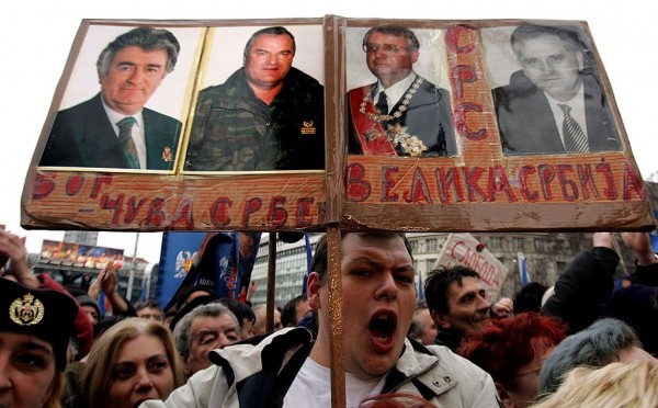 Support Rally For War Crime Suspect General Ratko Mladic