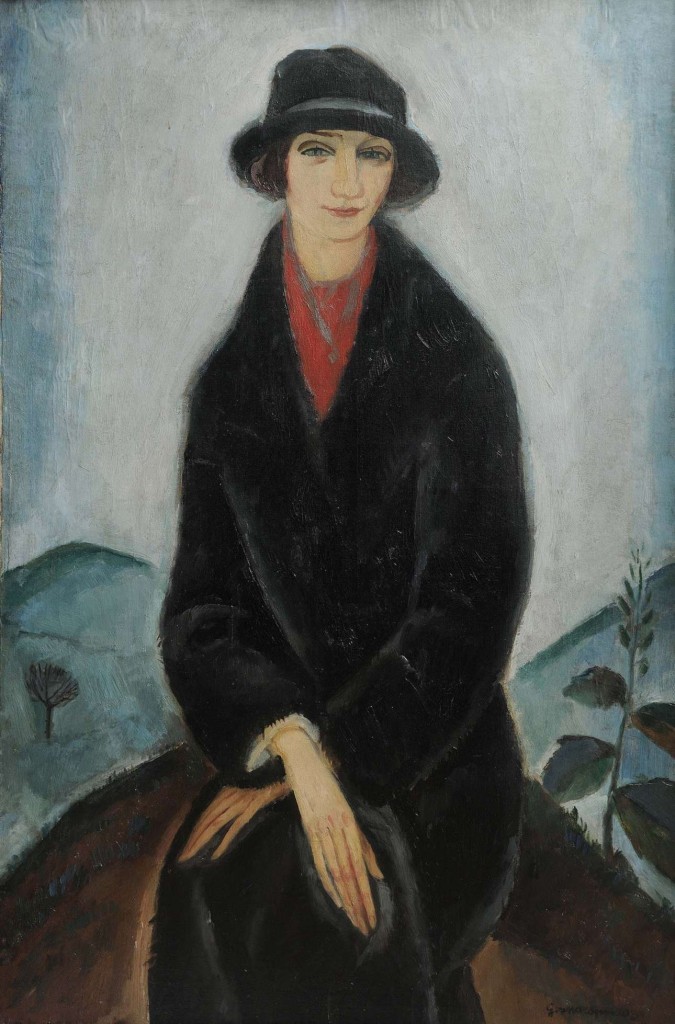 Γ.Γουναρόπουλος,Η κυρία Λουριώτη,1923-24,Συλλογή Λ. Ν. Τ.