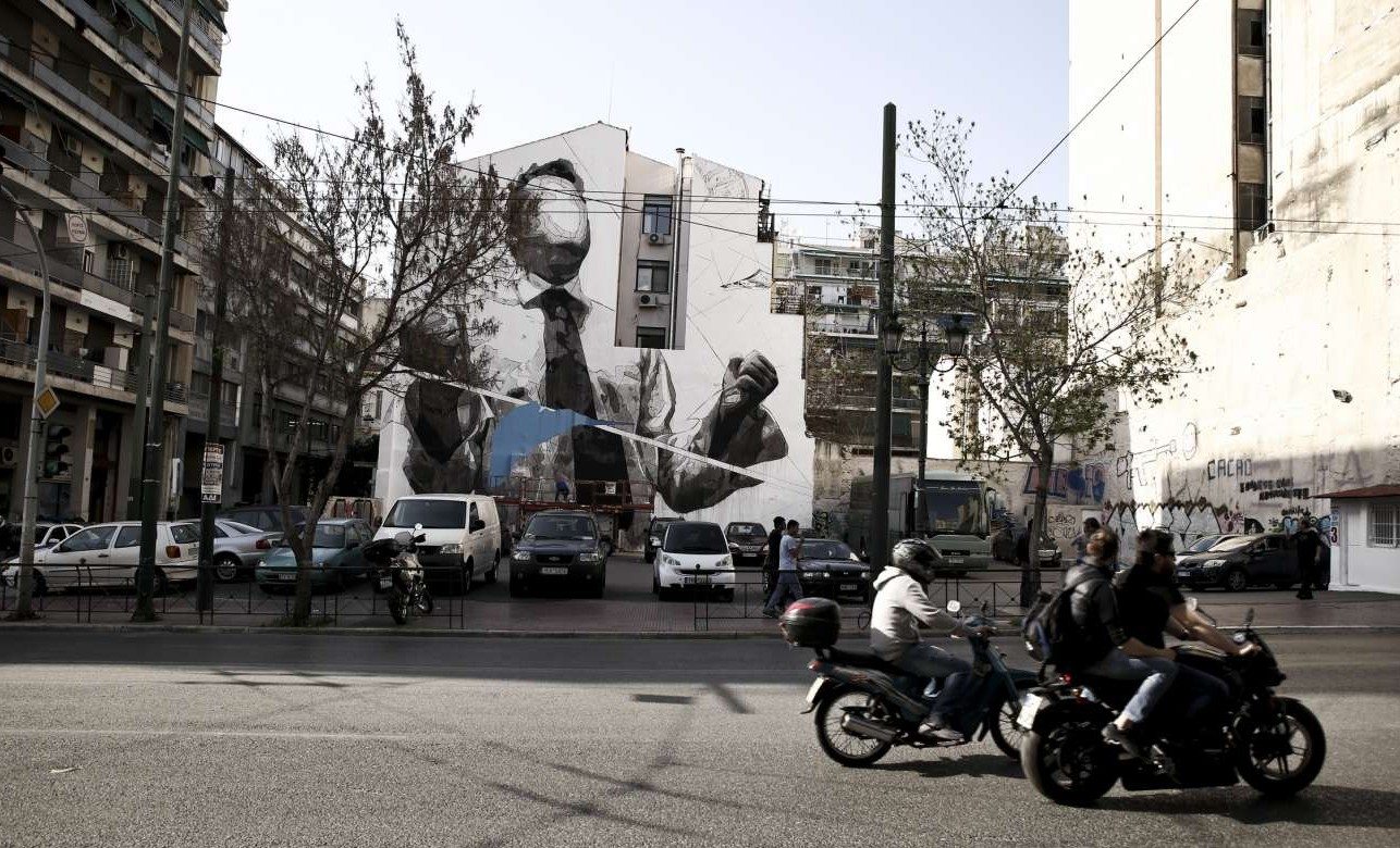 Η Αθήνα αποκτά τη νέα της τοιχογραφία από τον iNO