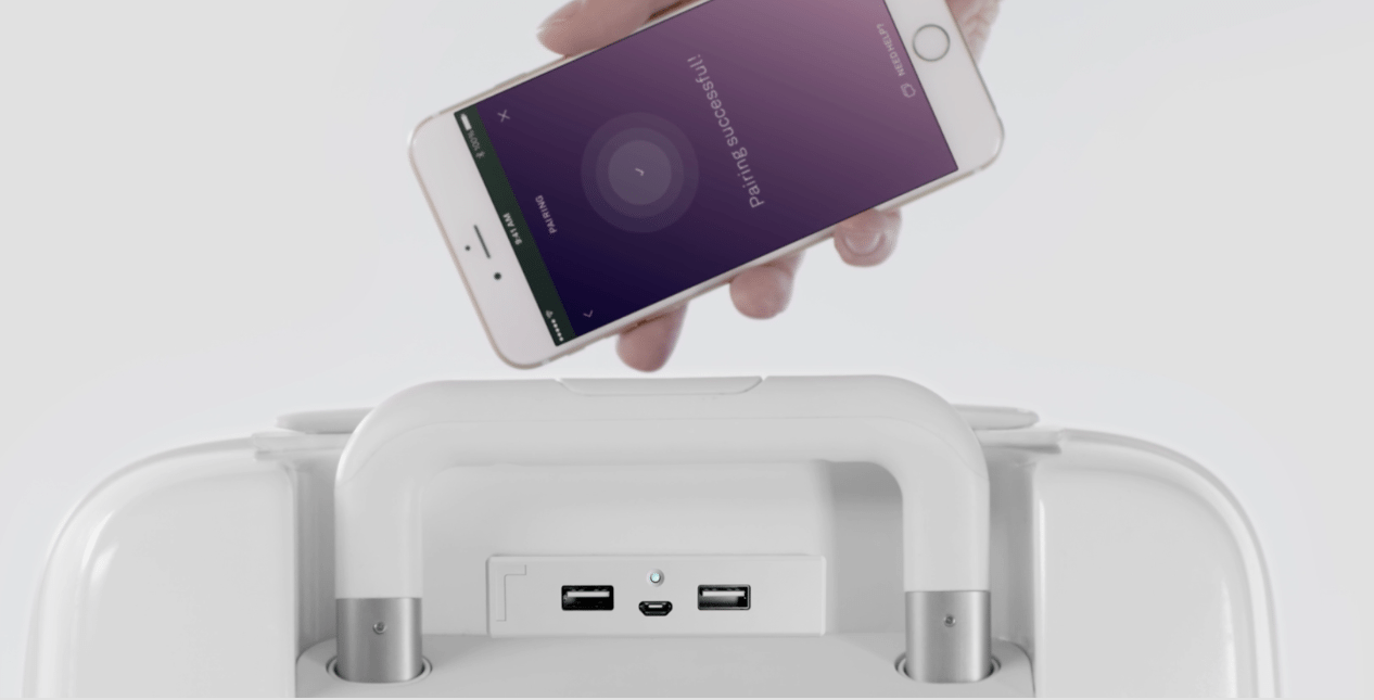 Η έξυπνη βαλίτσα που ενημερωνεί ακόμα και για καθυστερήσεις