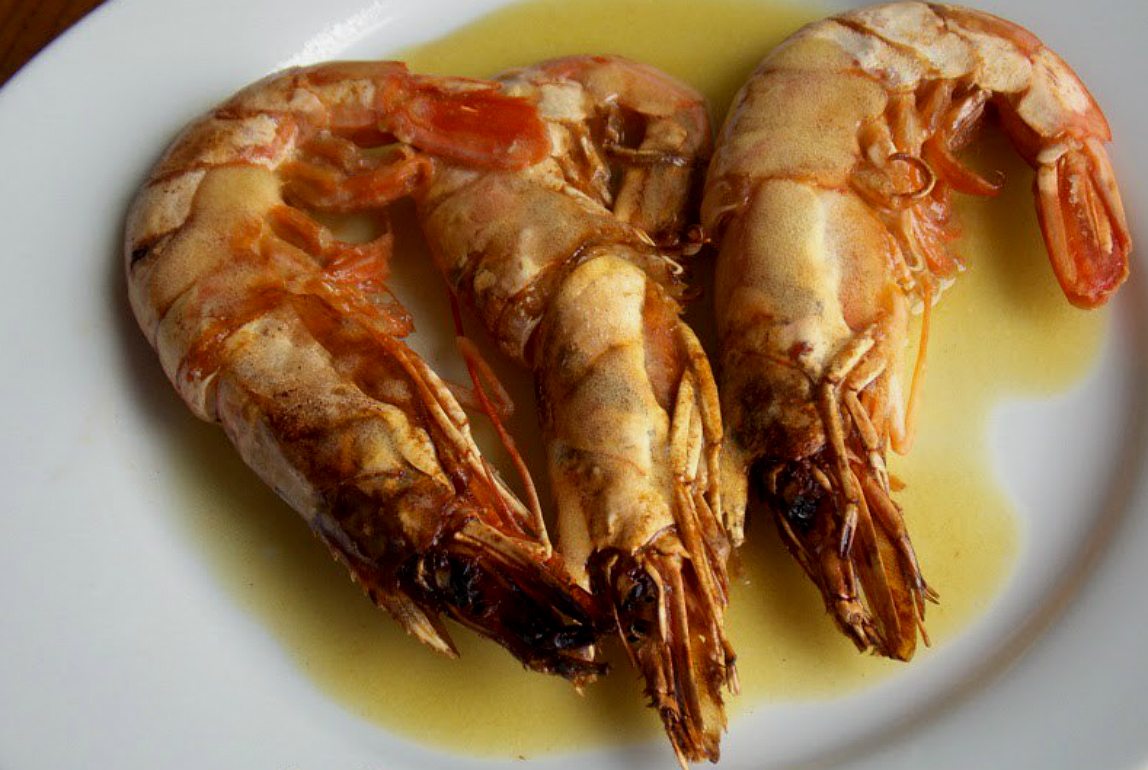 Γαρίδες στο γκριλ: μεζές στα γρήγορα