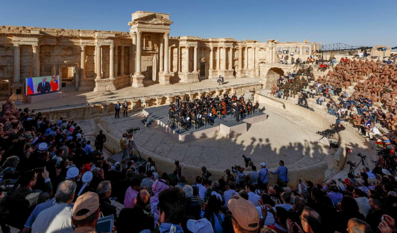 Μπαχ και Προκόφιεφ στα ερείπια της Παλμύρας