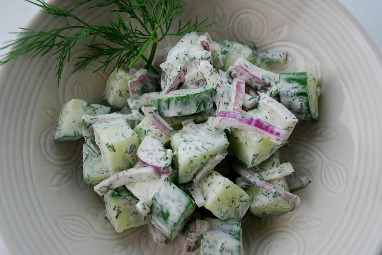 Ανηθοσαλάτα, δροσερή και ντελικάτη