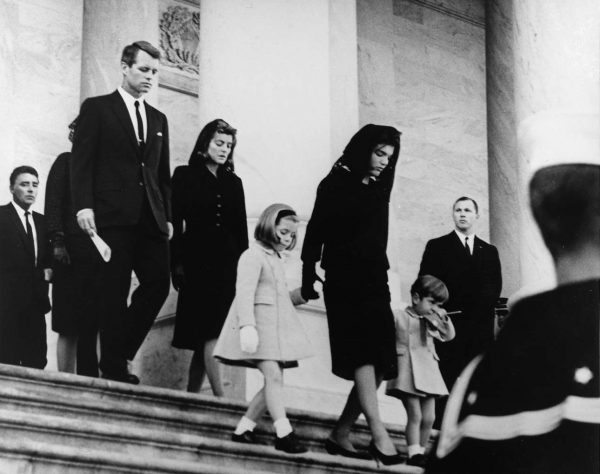 JFK's_family_leaves_Capitol_after_his_funeral,_1963