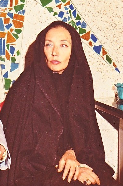 Oriana_Fallaci_in_Tehran_1979
