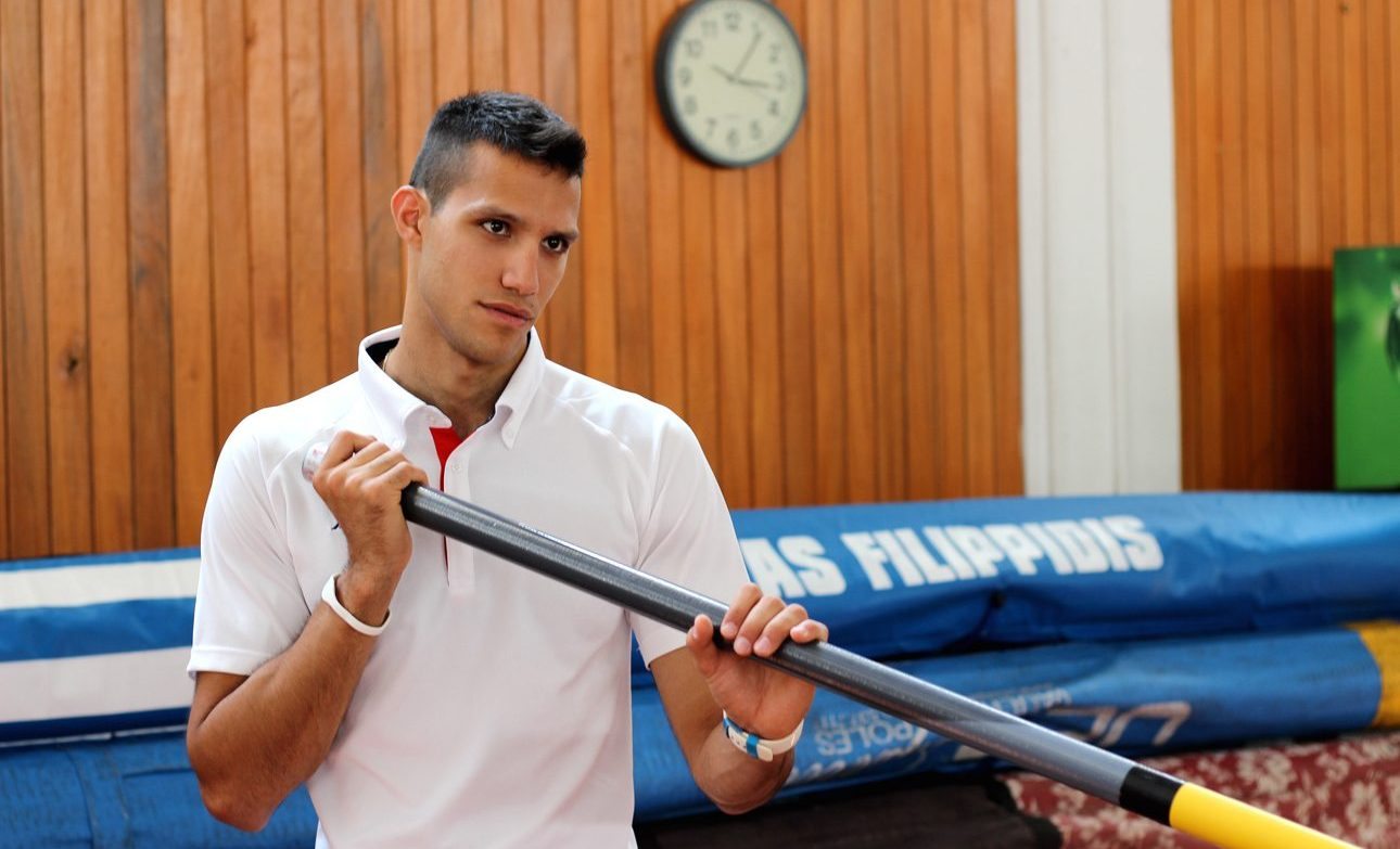 O «ιπτάμενος» Κώστας Φιλιππίδης στον δρόμο για το Ρίο