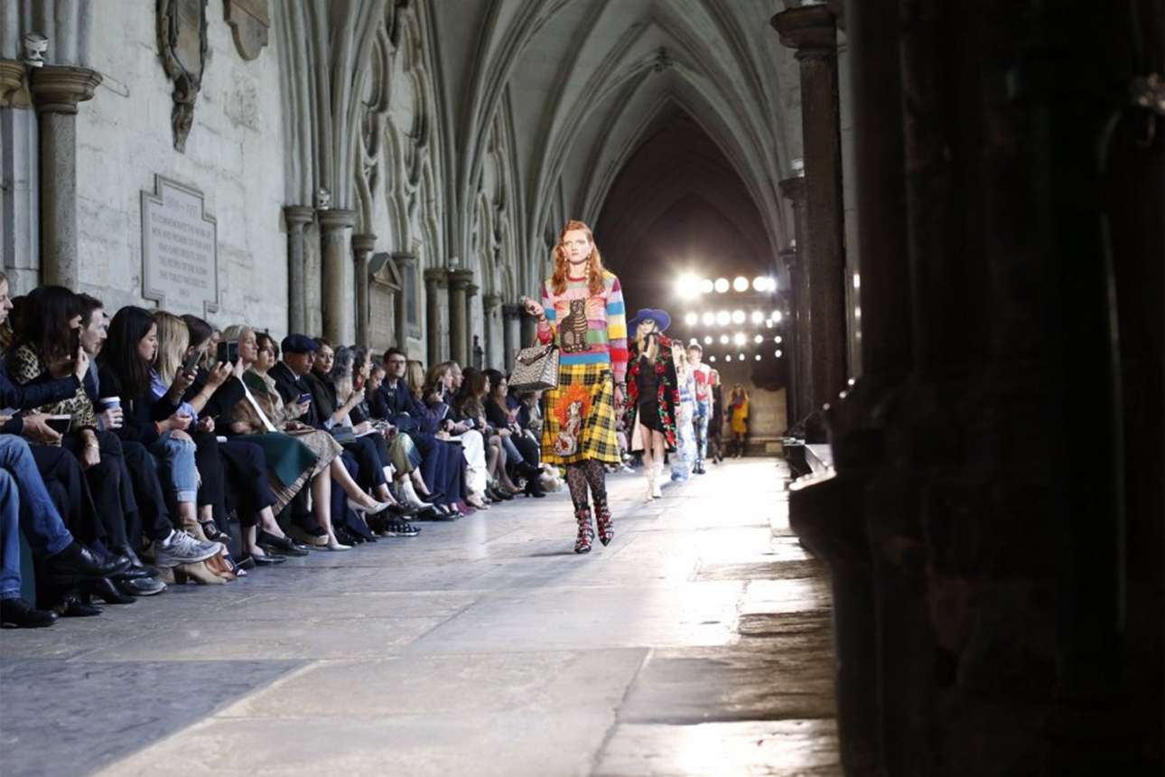 Λονδίνο/ Ο Gucci κατέλαβε το Αββαείο του Γουεστμίνστερ