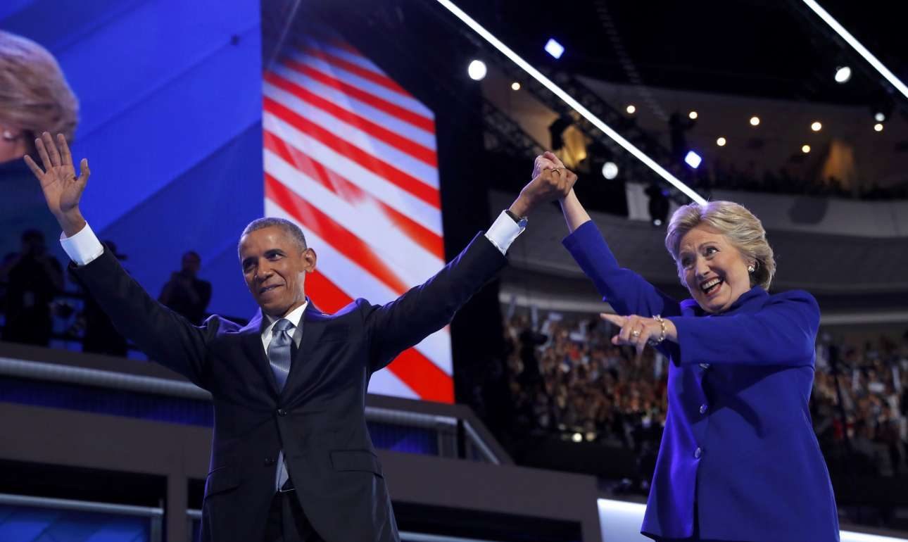 Ομπάμα και Μπλούμπεργκ στο πλευρό της Χίλαρι