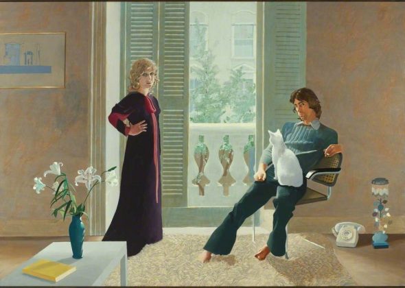 Hockney, David; Mr and Mrs Clark and Percy; Tate; http://www.artuk.org/artworks/mr-and-mrs-clark-and-percy-199280