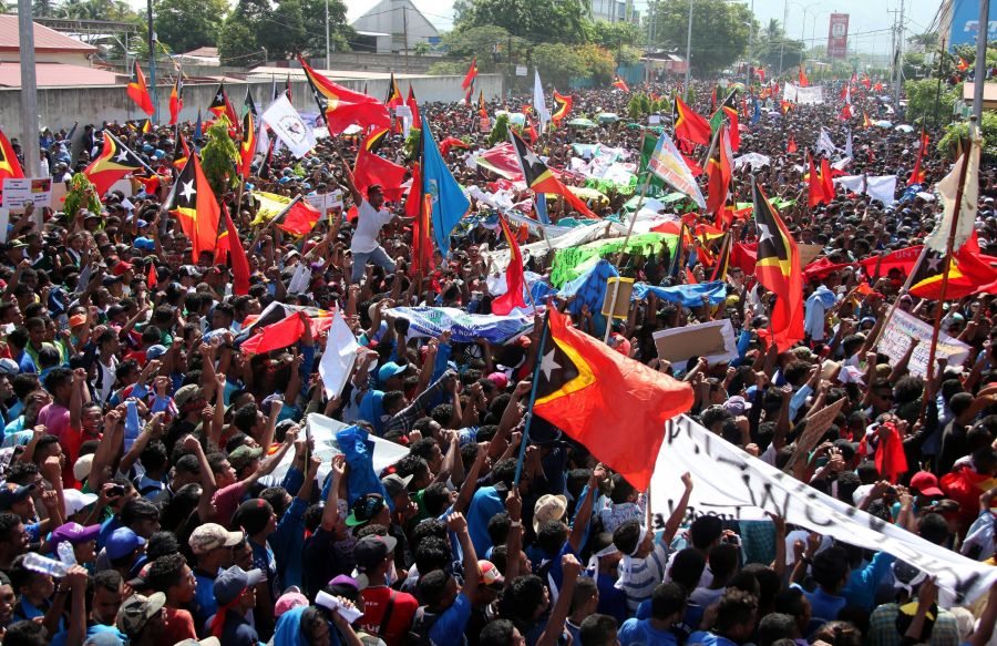 H πολιτική έχει εντάσεις στο Ανατολικό Τιμόρ