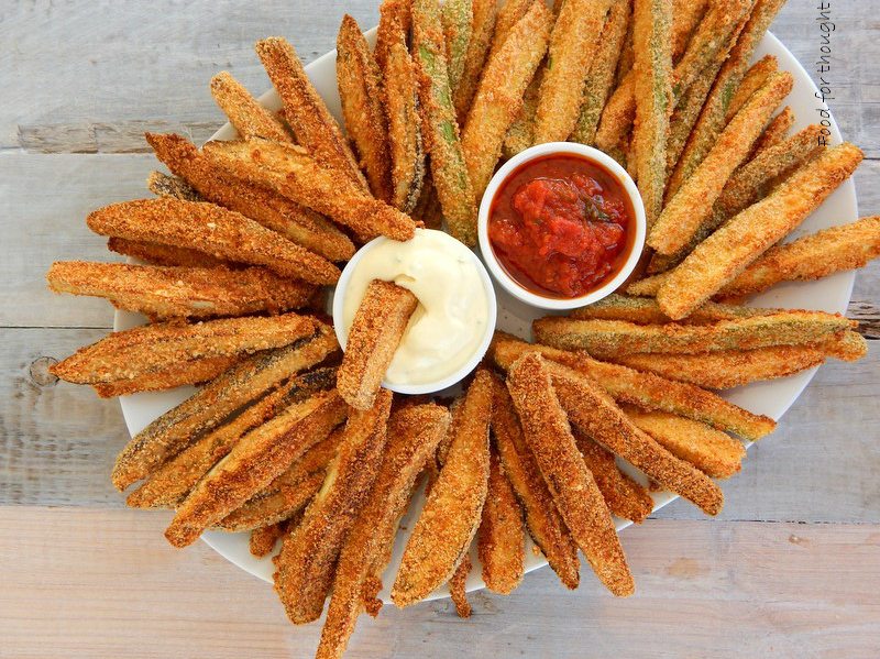 Κολοκυθάκια και μελιτζάνες πανέ στον φούρνο