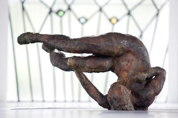 Tumbling Woman, 2012, Bronze