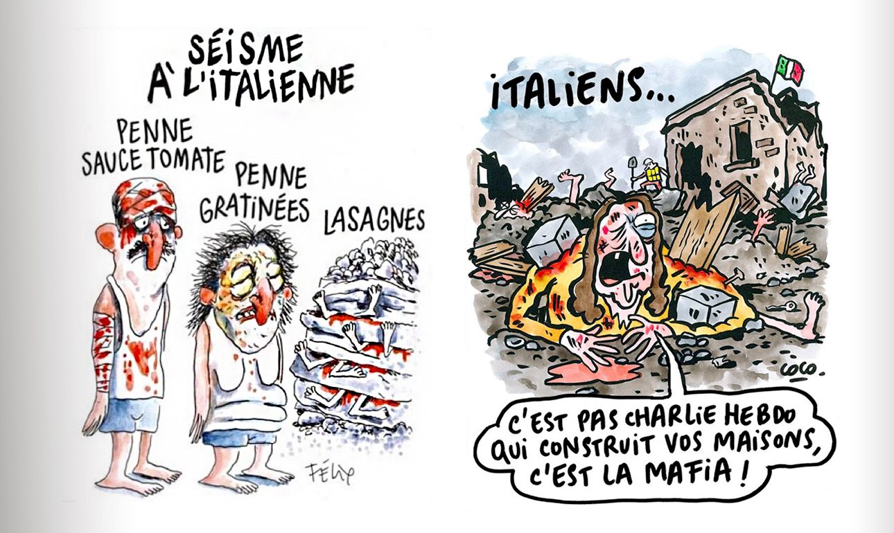 Το Αματρίτσε, τo Charlie Hebdo και τα Ρίχτερ της σάτιρας…