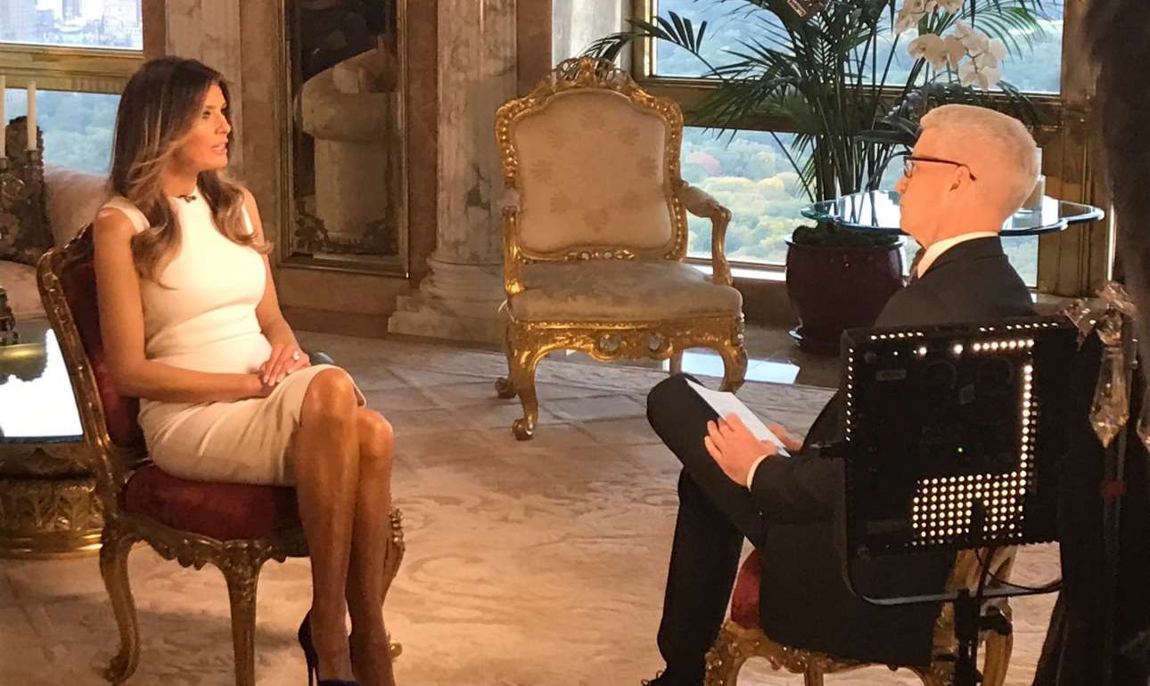 Για την Μελάνια, ο Τραμπ «είναι κύριος»