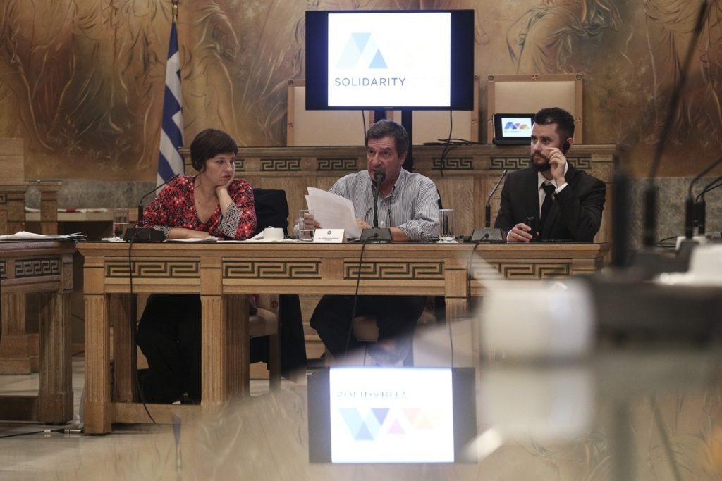 Press conference and presentation of “Solidarity Cities” by Athens Mayor, George Kaminis at the EUROCITIES Social Affairs Forum in Athens, on Oct. 17, 2016 / Συνέντευξη τύπου και παρουσίαση του Πόλεις Αλληλεγγύης απο τον δήμαρχο Αθηναίων, Γιώργο Καμίνη στα πλαίσια του τριήμερου Social Affairs Forum για το προσφυγικό, στην Αθήνα, στος 17 Οκτωβρίου, 2016