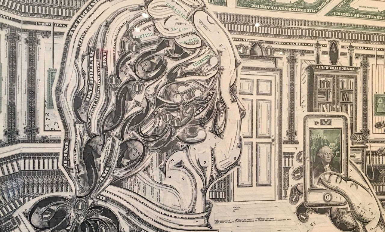 Πορτρέτα από δολάρια, πολιτικό σχόλιο ή απλά κιτς;
