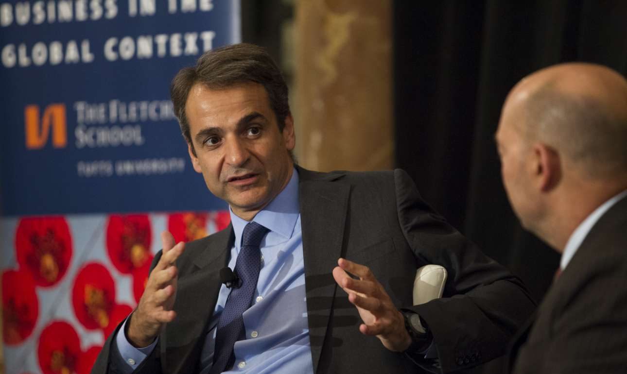 Ο Μητσοτάκης αποκηρύσσει τον λαϊκισμό του ΣΥΡΙΖΑ (και) από τις ΗΠΑ