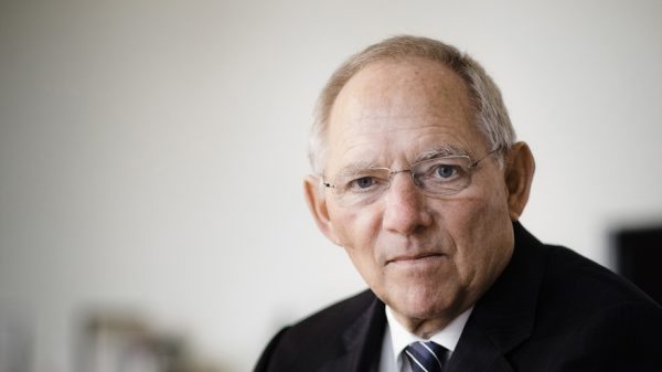 Dr. Wolfgang Schäuble, Bundesminister der Finanzen