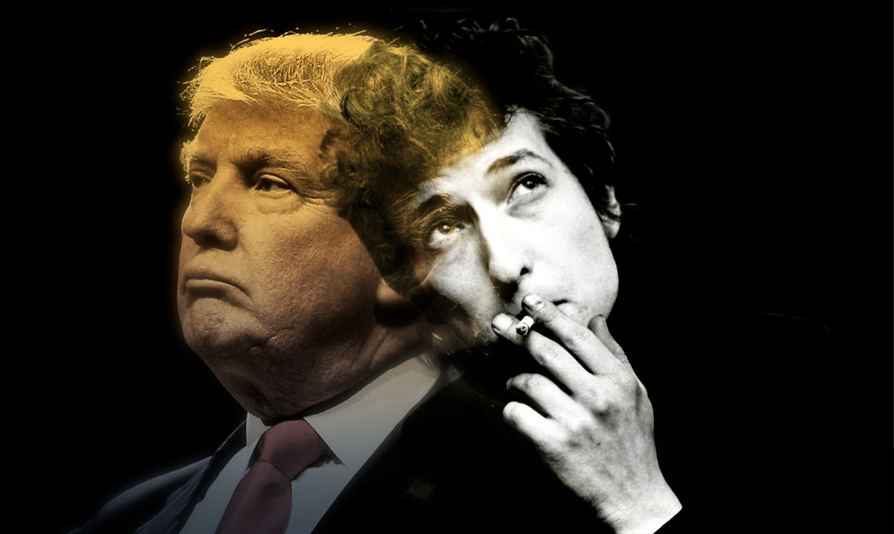 The answer, my friend, is blowing Donald Trump…*