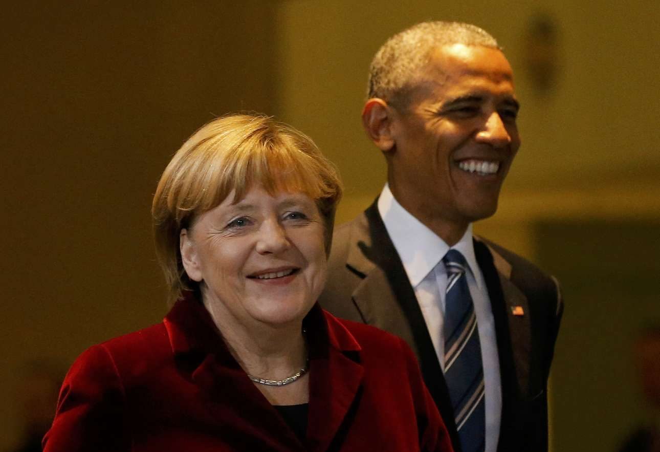 Οι «βετεράνοι» Ομπάμα και Μέρκελ αποχαιρετιούνται
