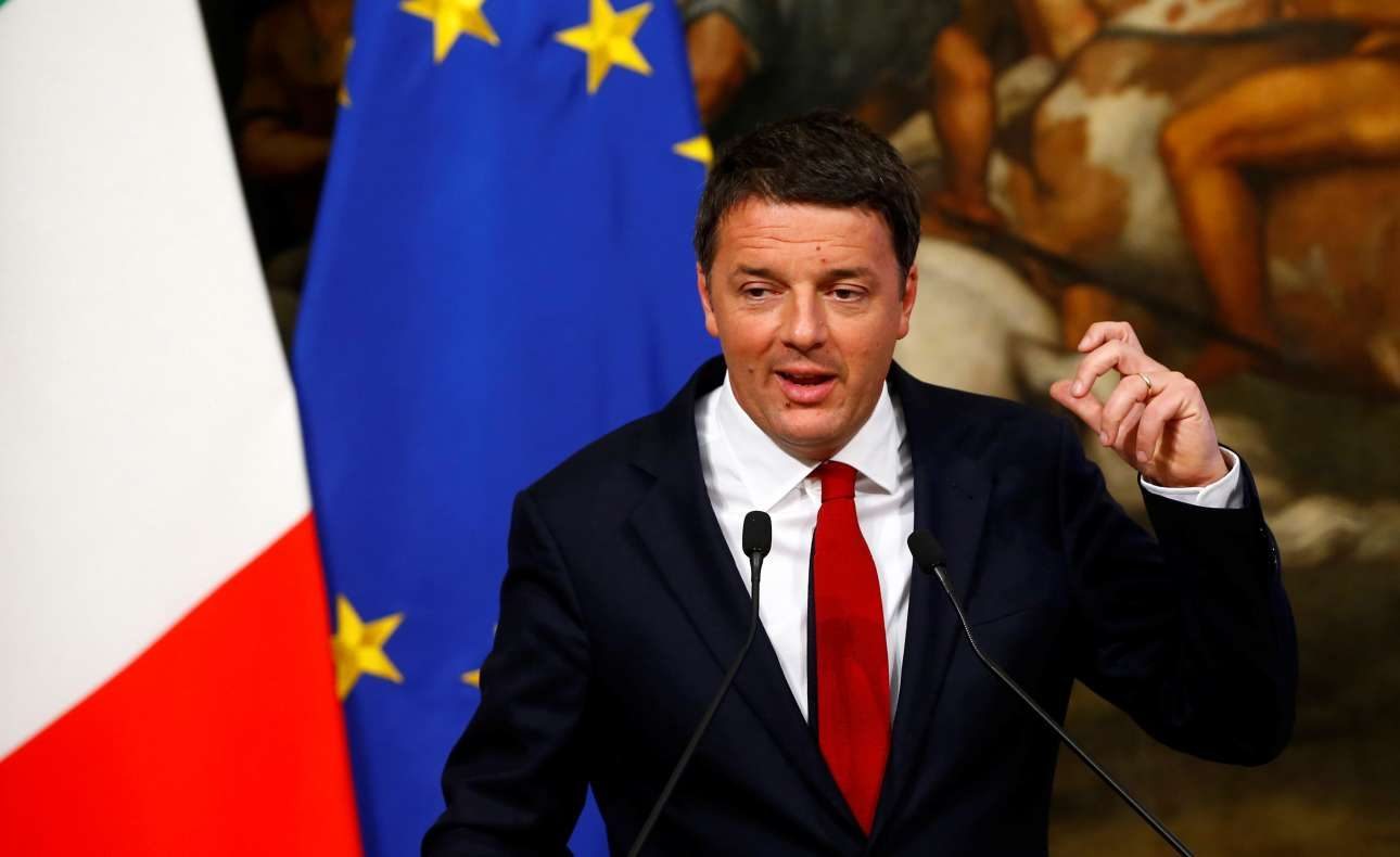 O Ρέντσι ετοιμάζεται για την επόμενη ημέρα του δημοψηφίσματος