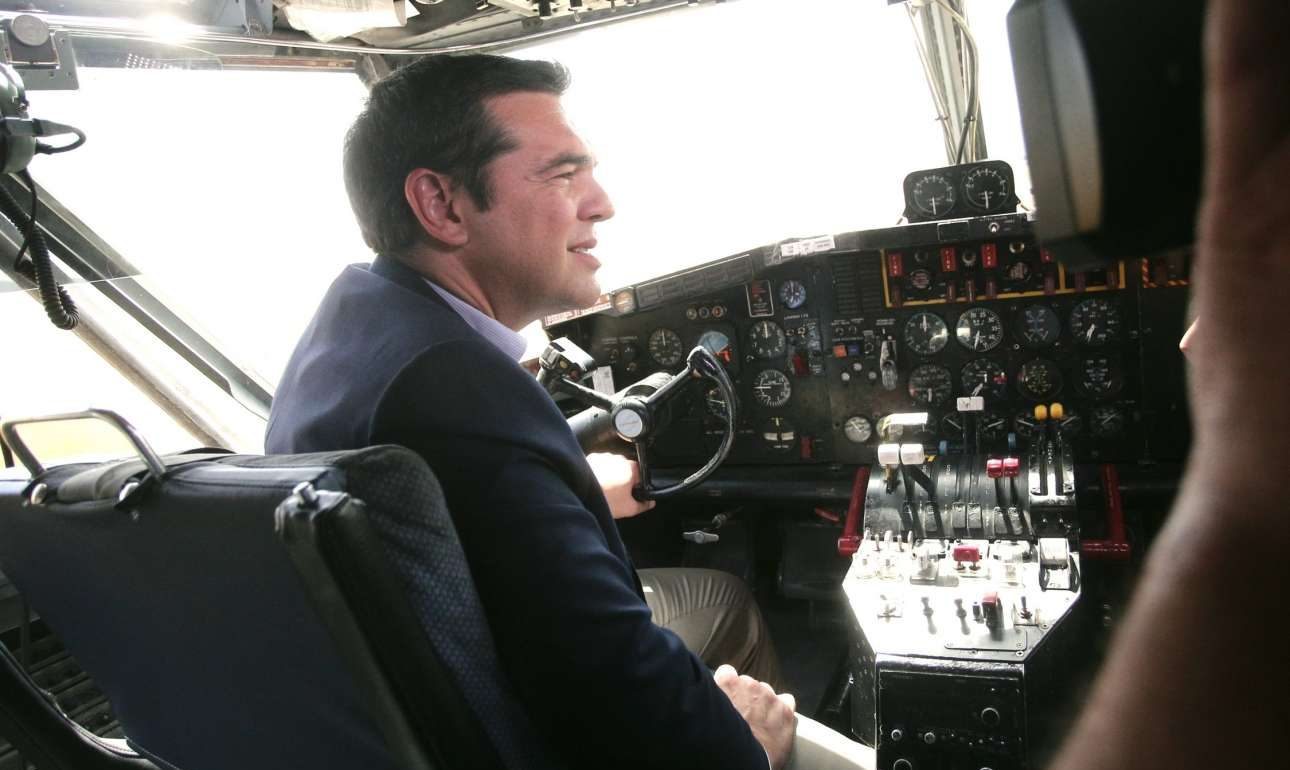 Μια εβδομάδα στο αεροπλάνο για τον Αλέξη Τσίπρα