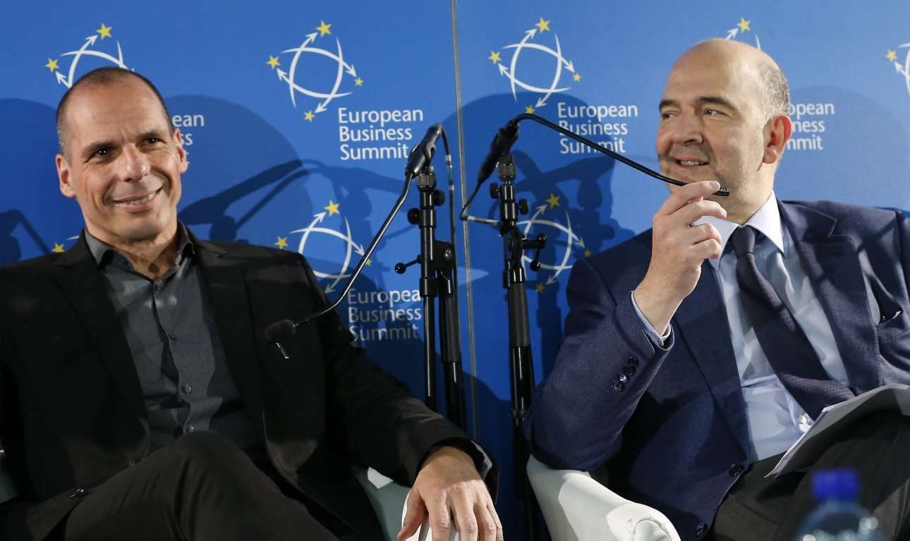 Ο Μοσκοβισί για έναν «αχαλίνωτο νάρκισσο» Βαρουφάκη