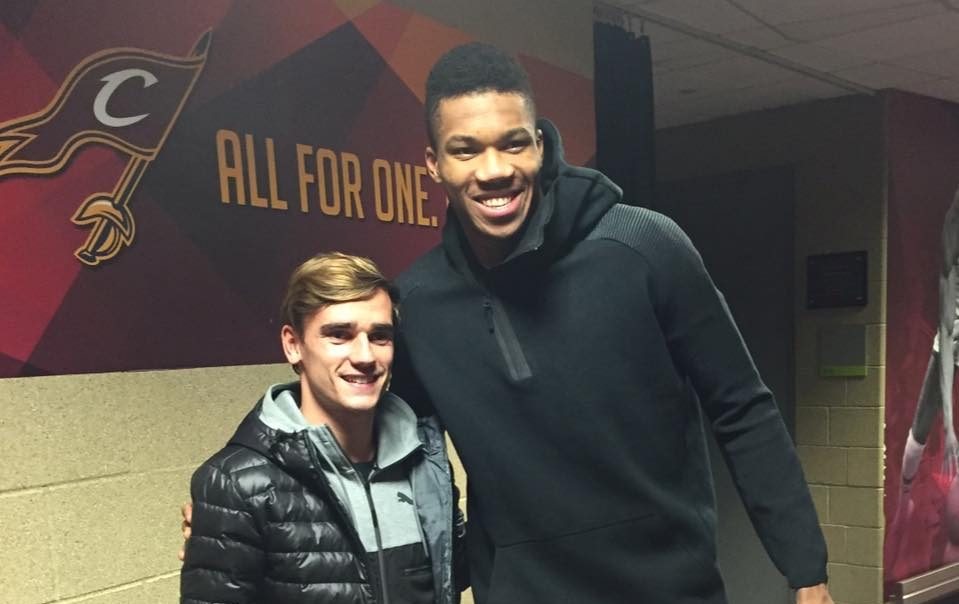 Οταν ο Γκριζμάν συνάντησε το Greek Freak