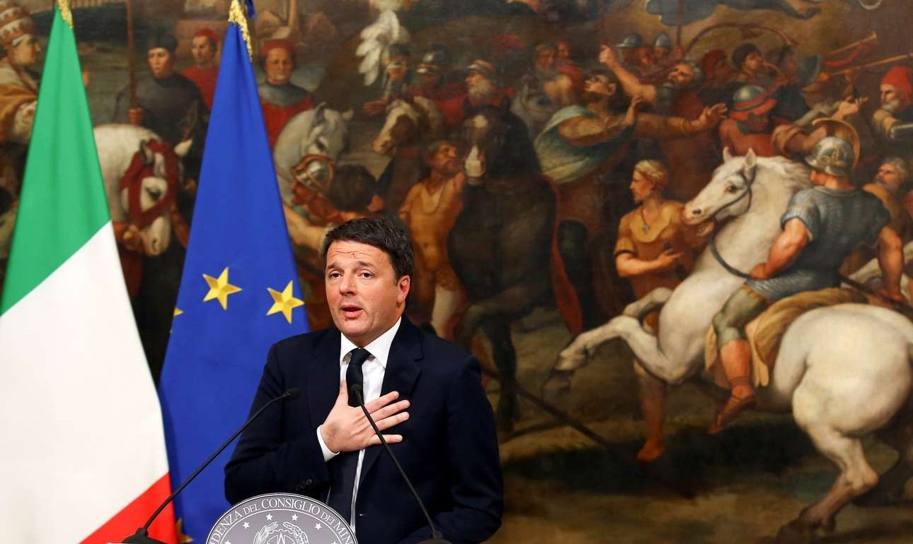 Μένει μέχρι να φύγει ο Ρέντσι