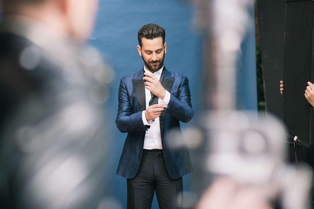 O Eλληνοκύπριος Matthew Zorpas στο Gianfranco Ferré L’ Uomo