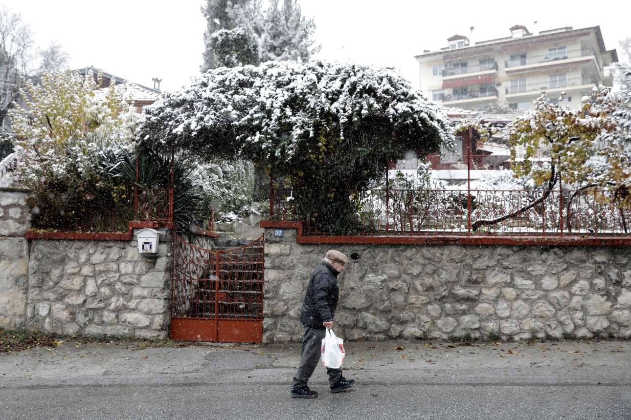 Ερχεται χιονιάς από Τετάρτη