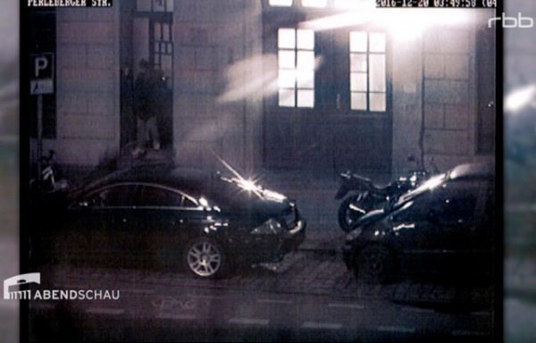 Berlin Christmas market truck attack suspect Anis Amri is seen leaving a Berlin mosque on December 20, 2016 at 0349 am, hours after a truck ploughed through a crowd at the Breitscheid square in Berlin, in this still image taken from a surveillance camera made available on the RBB Abendschau website on December 23, 2016. MANDATORY CREDIT. RBB Abendschau/via REUTERS TV ATTENTION EDITORS - THIS IMAGE WAS PROVIDED BY A THIRD PARTY. EDITORIAL USE ONLY.
