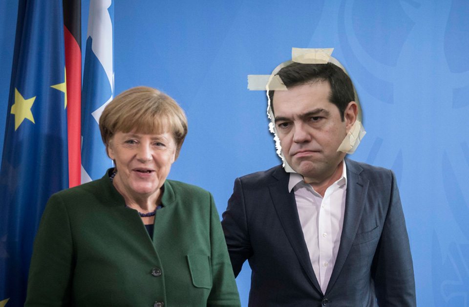 Πλαστή τελικά η μοναδική φώτο όπου ο Τσίπρας κοιτάζει άγρια την Μέρκελ!