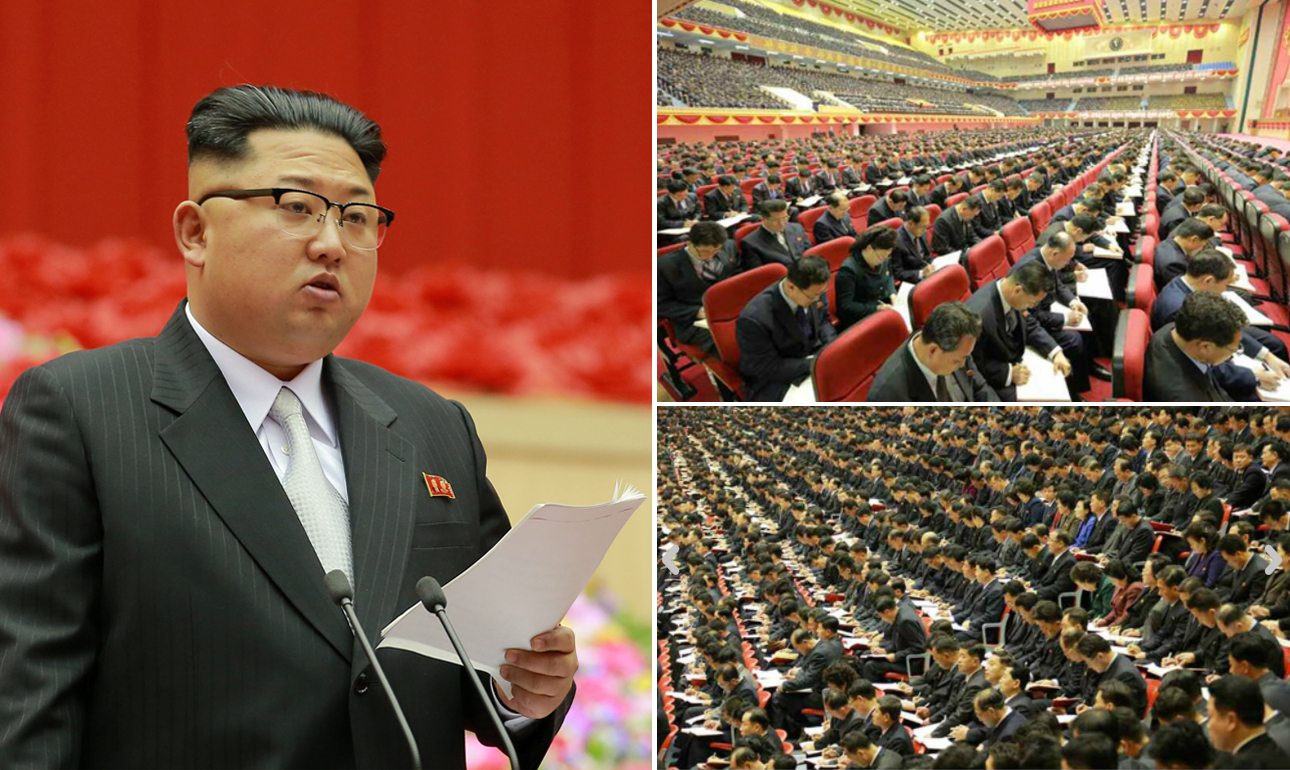 Οταν ο Κιμ Γιονγκ Ουν μιλά όλοι κρέμονται από τα χείλη του